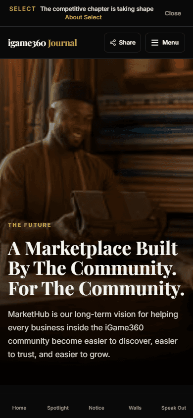 MarketHub in the Hub