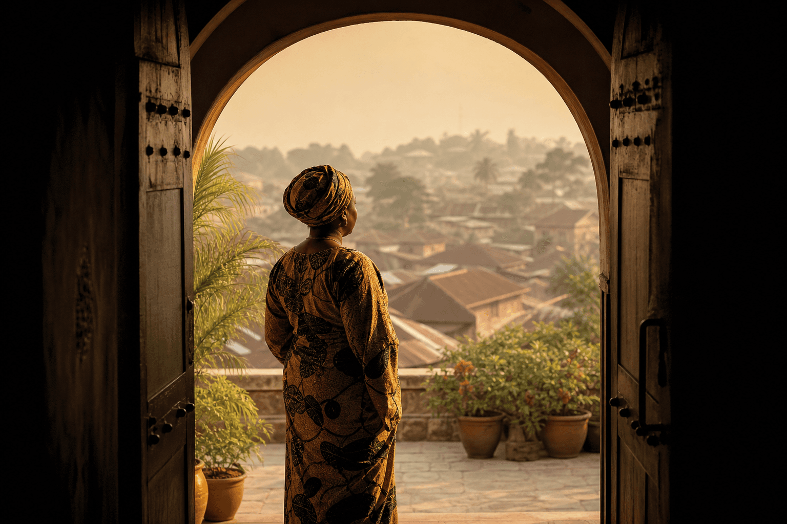 A doorway into community — Ibadan light, belonging ahead