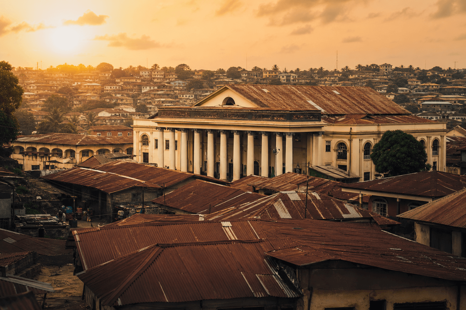 Ibadan roofs — home of the community that carries iGame360 forward