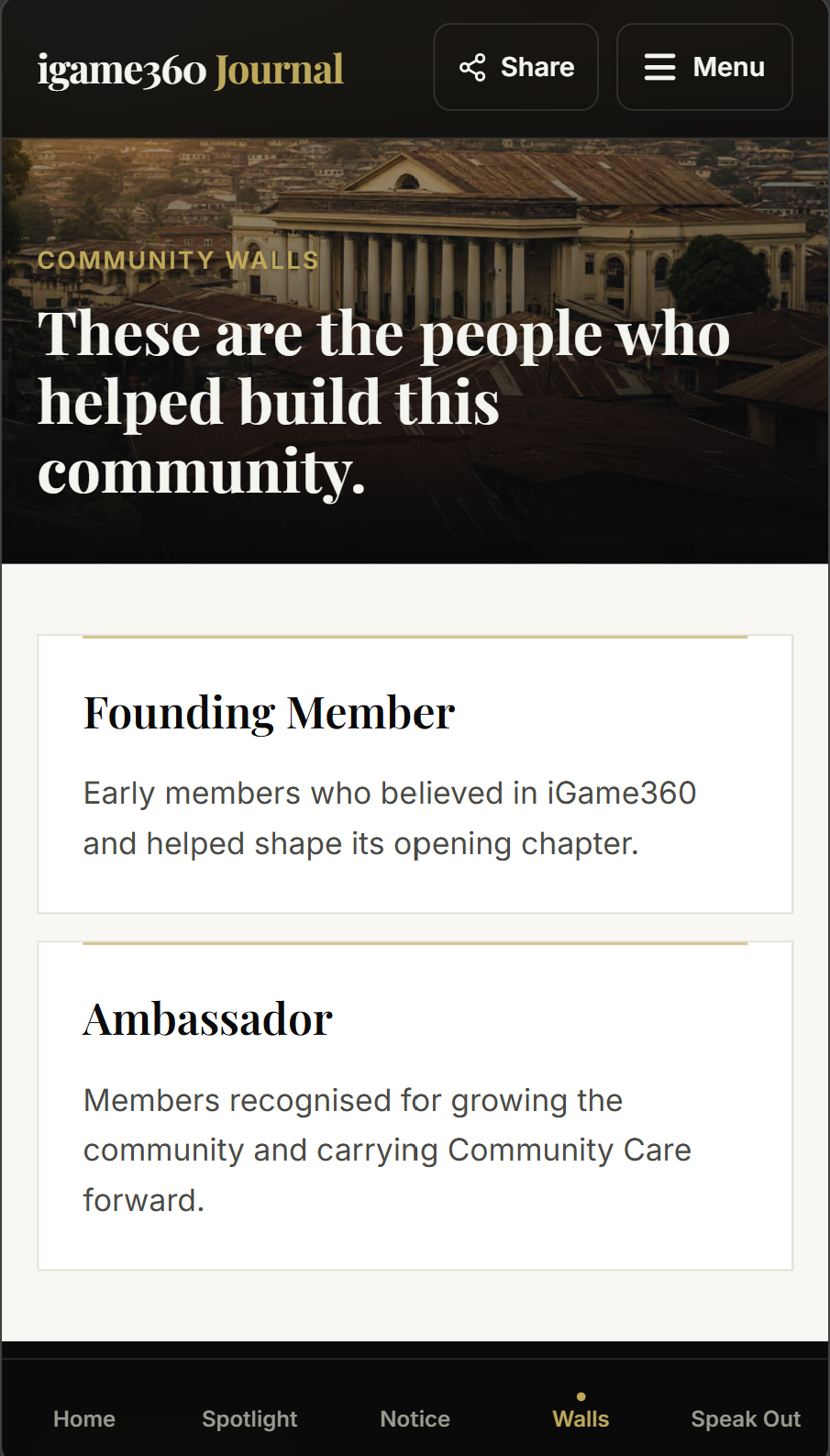 Founding Members
